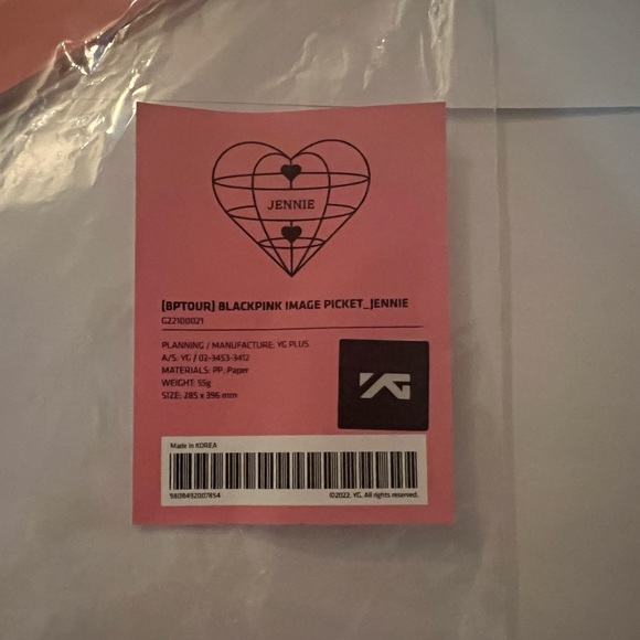 Blackpink Born Pink Official Image Picket Jennie - Picture 3 of 3